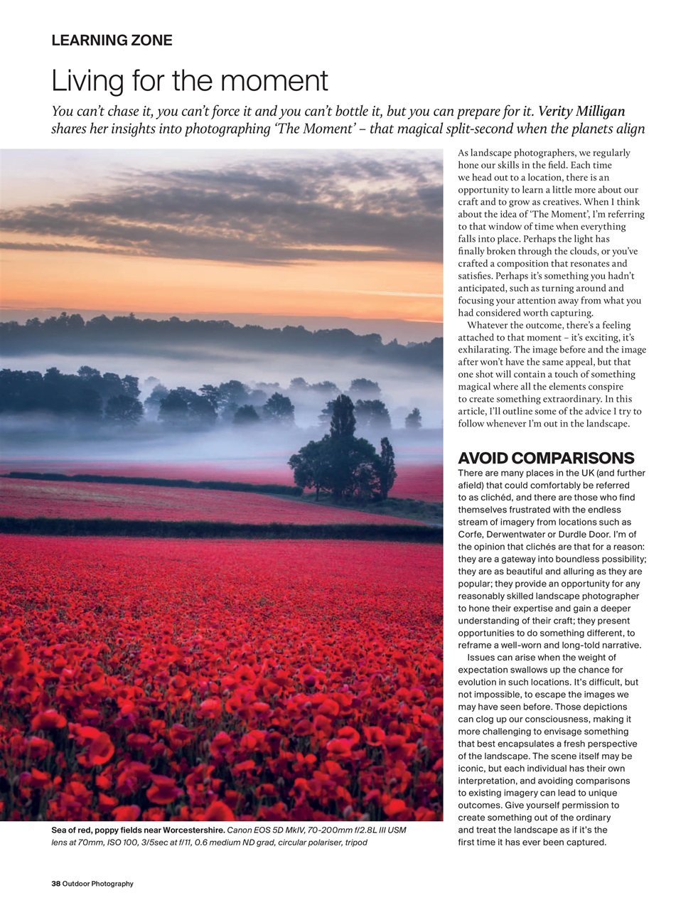 Outdoor Photography Preview Pages