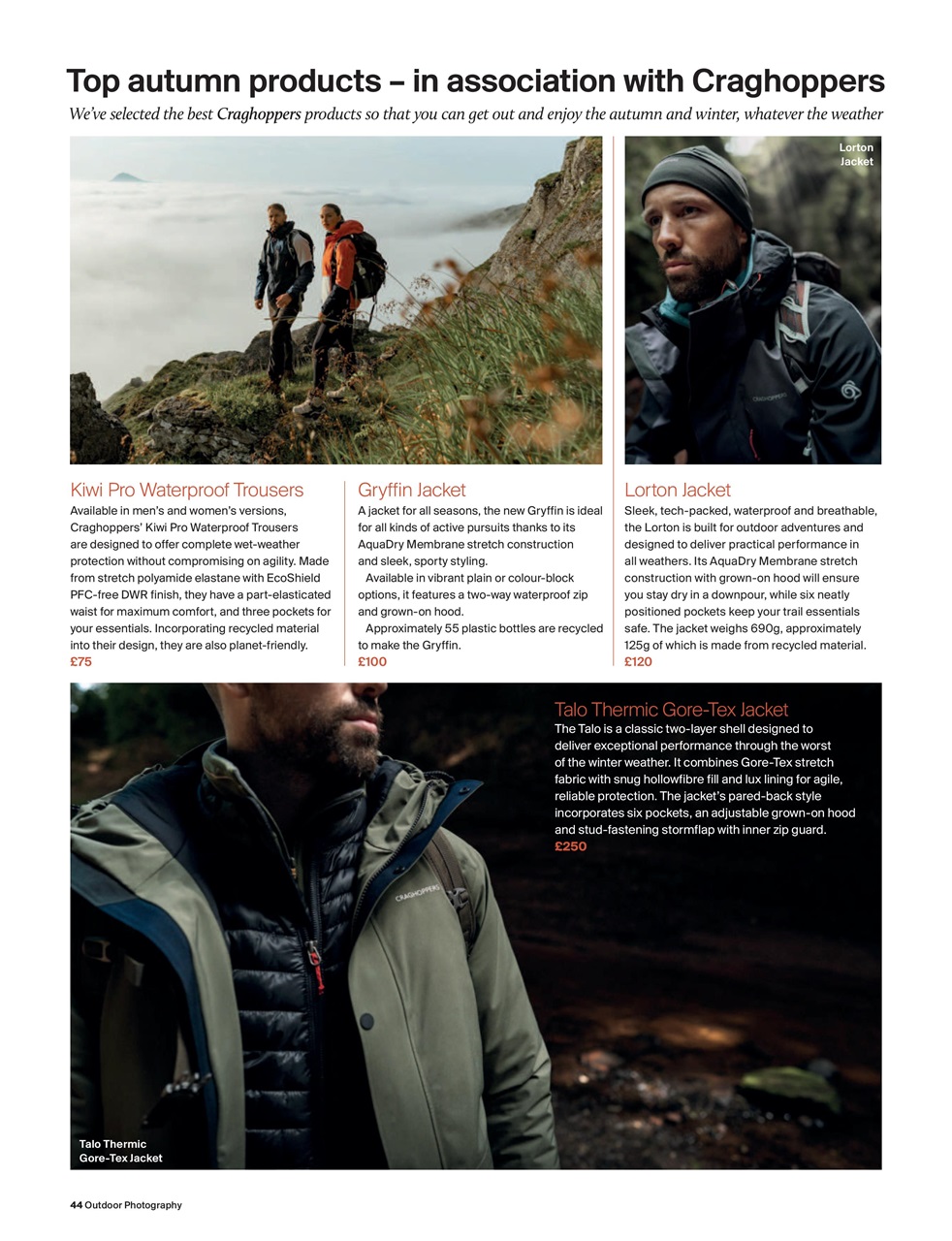 Outdoor Photography Preview Pages
