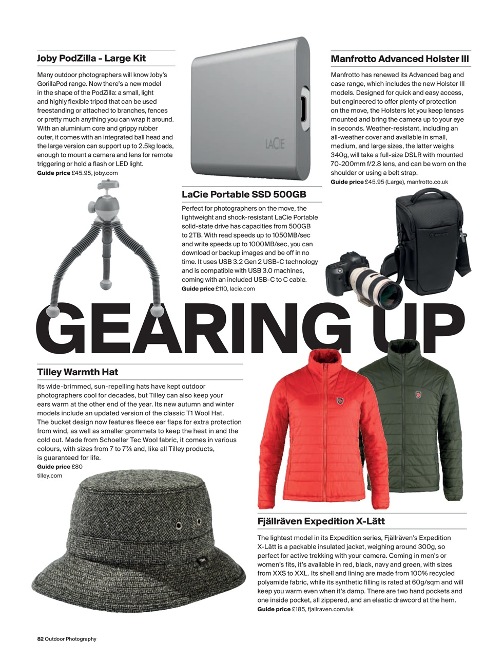 Outdoor Photography Preview Pages