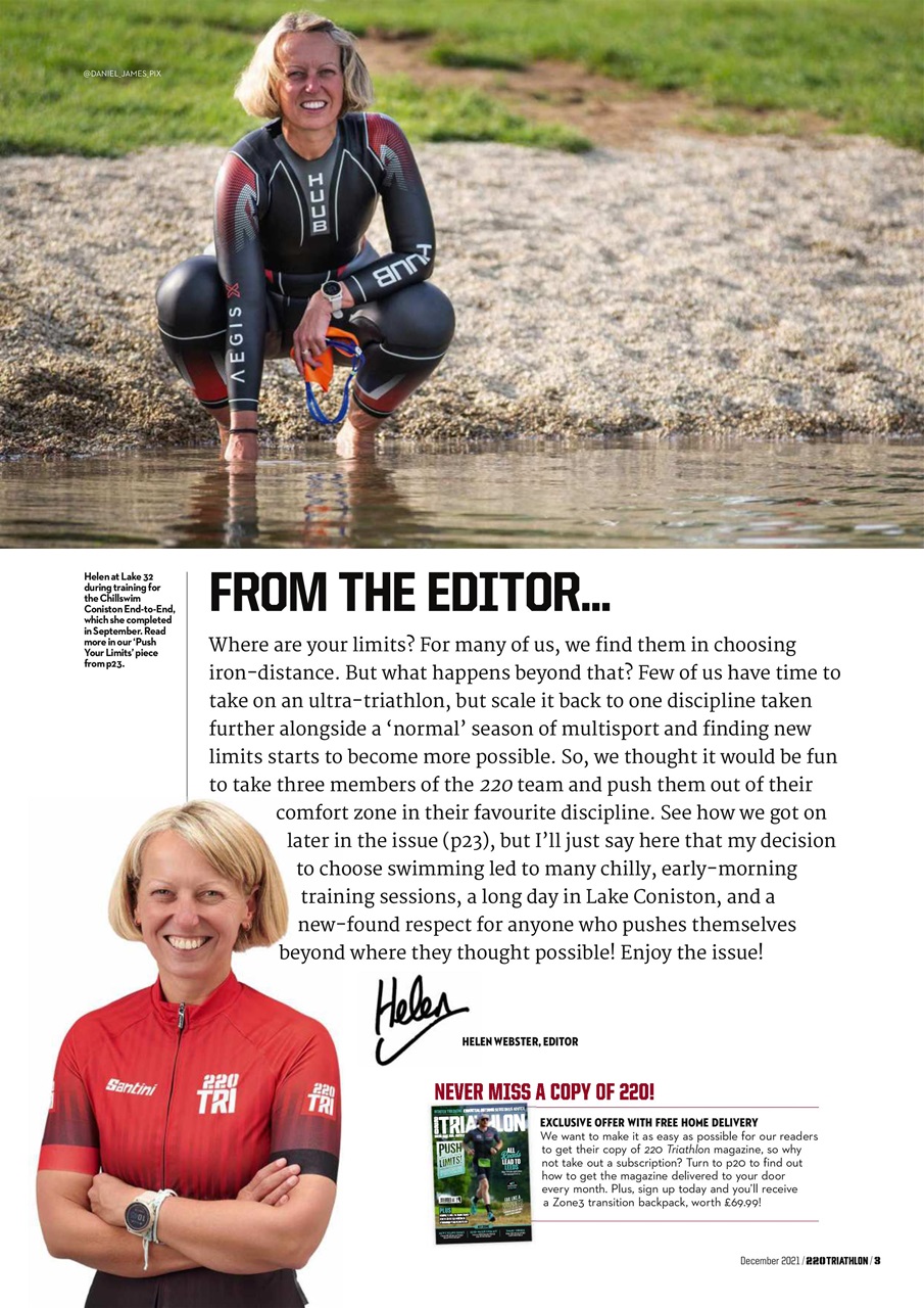 220 Triathlon Magazine Preview Pages