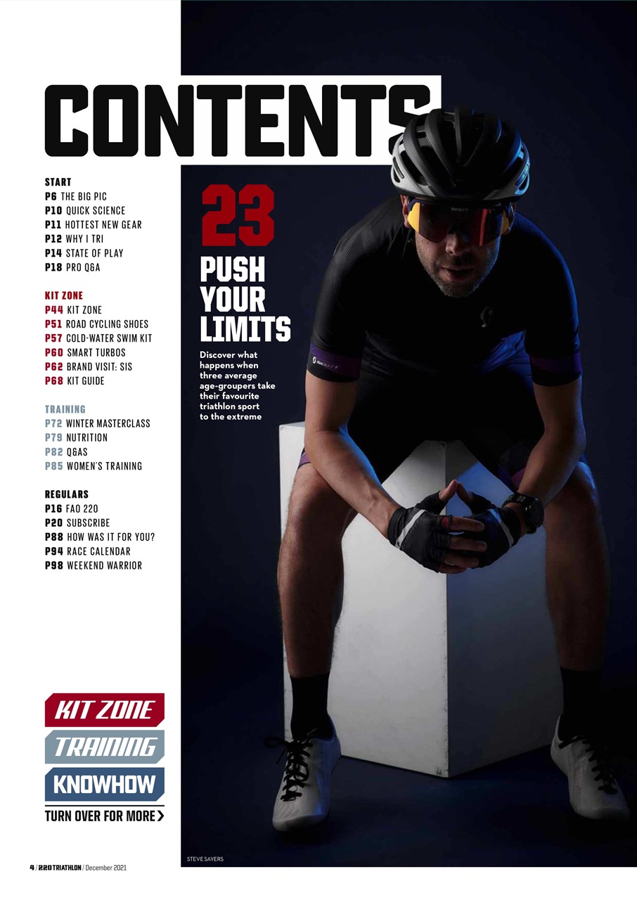 220 Triathlon Magazine Preview Pages