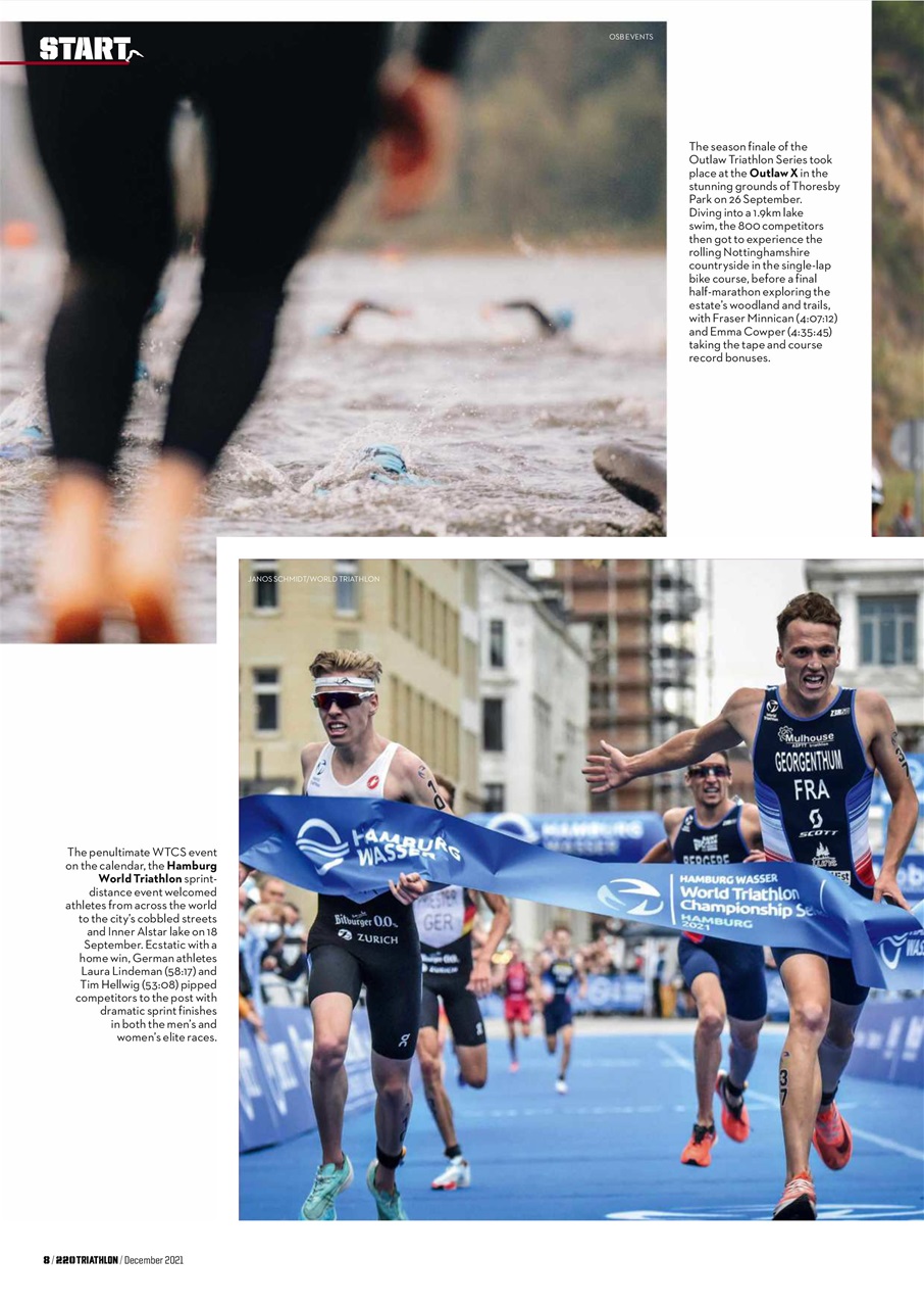 220 Triathlon Magazine Preview Pages