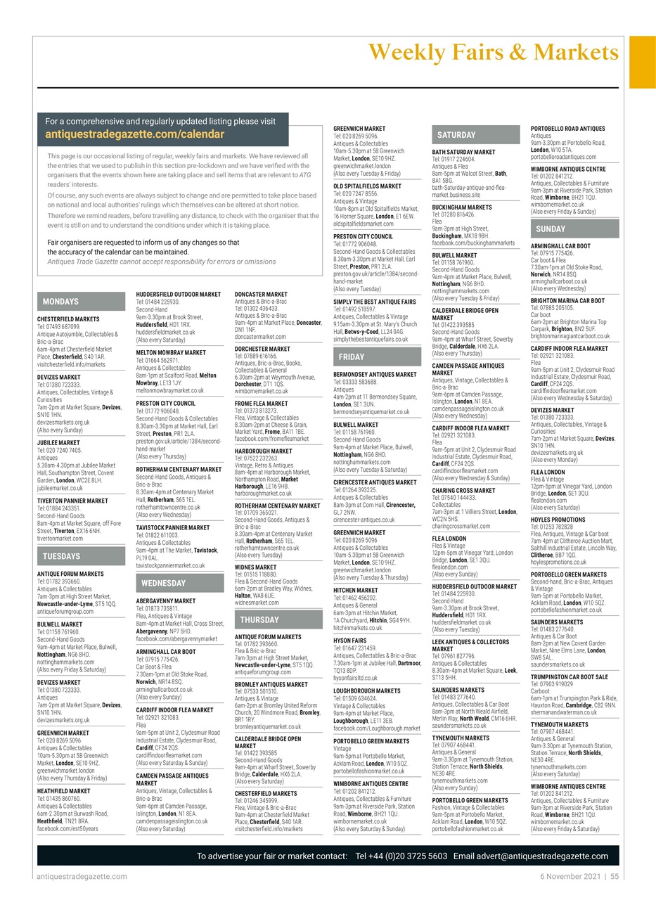 Antiques Trade Gazette Preview Pages