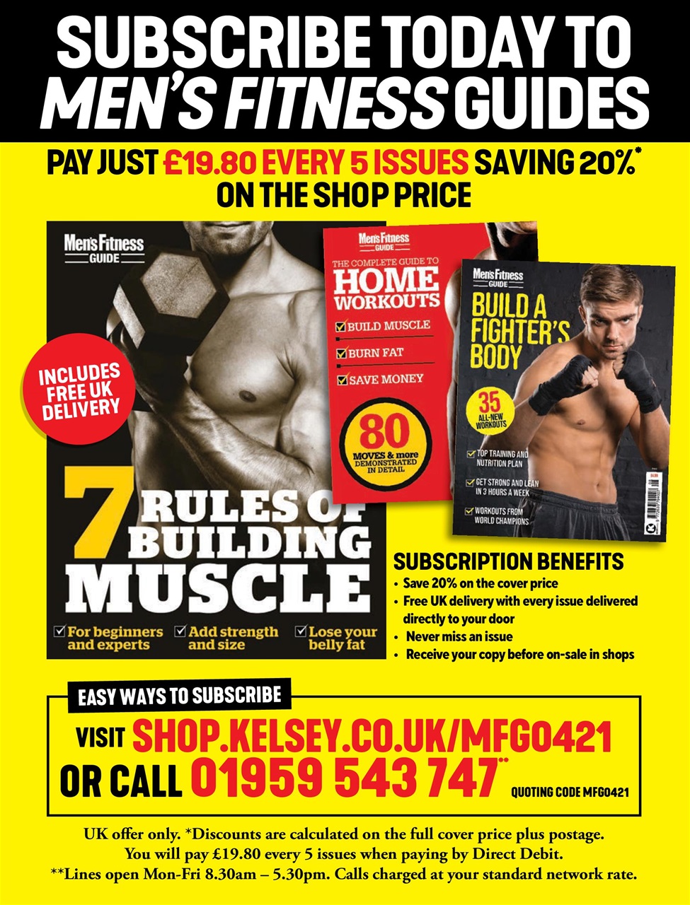Men’s Fitness Guides Preview Pages