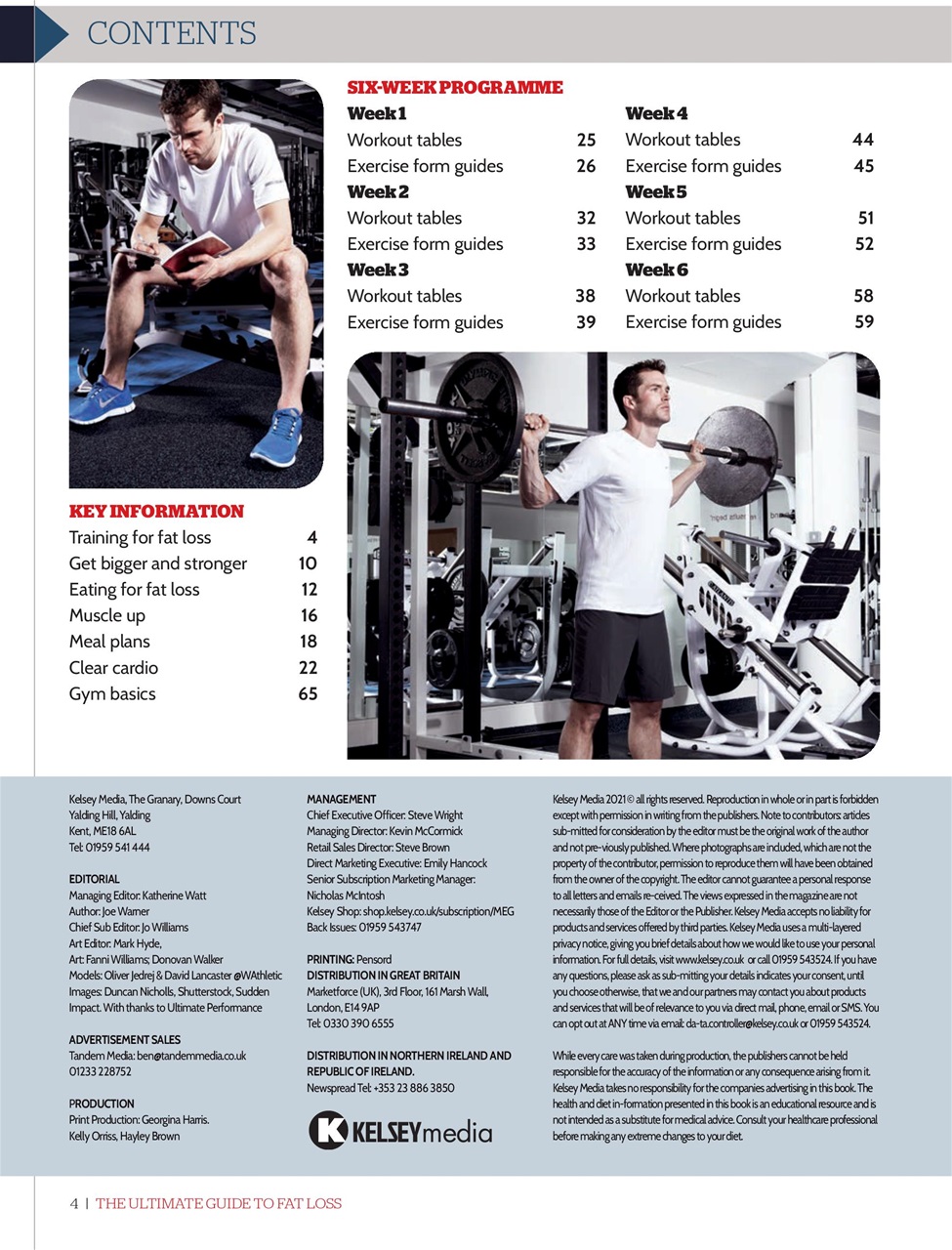 Men’s Fitness Guides Preview Pages