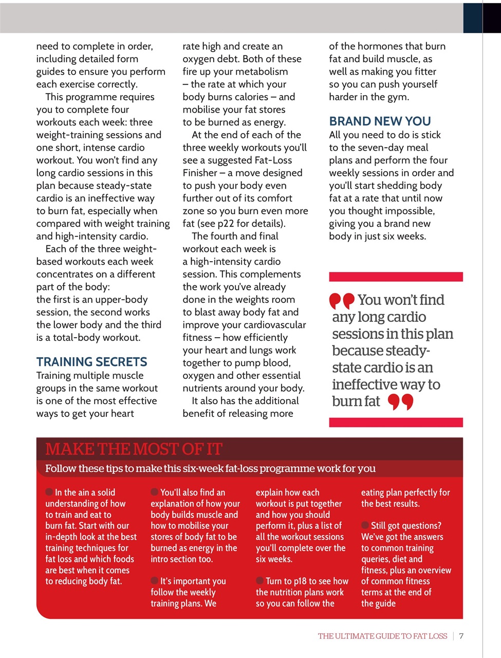 Men’s Fitness Guides Preview Pages