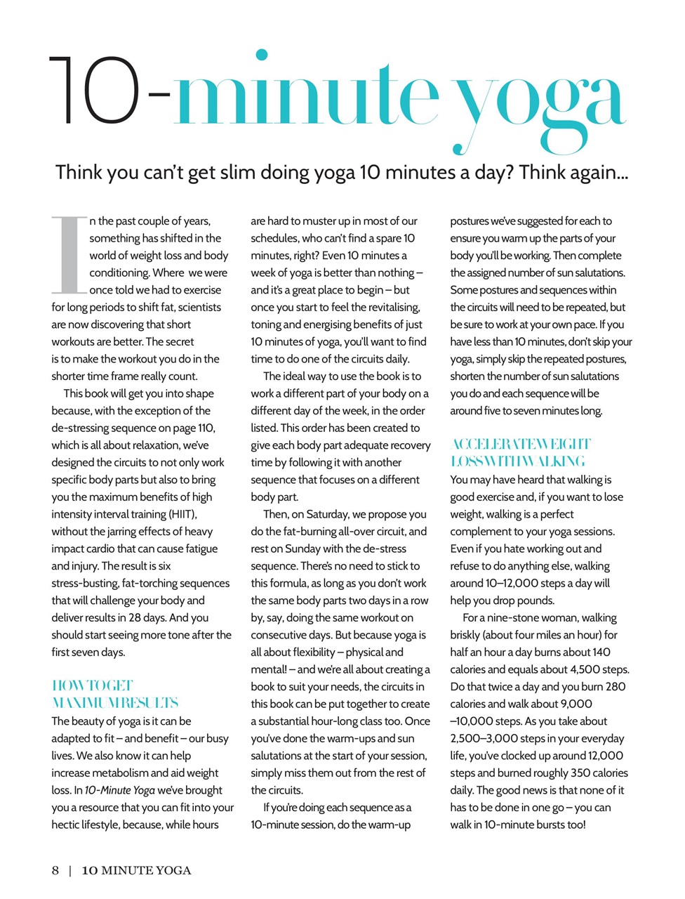 Women’s Fitness Guides Preview Pages