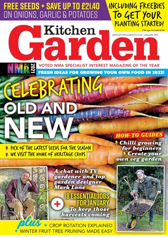 Kitchen Garden Magazine issue 292 - January 2022