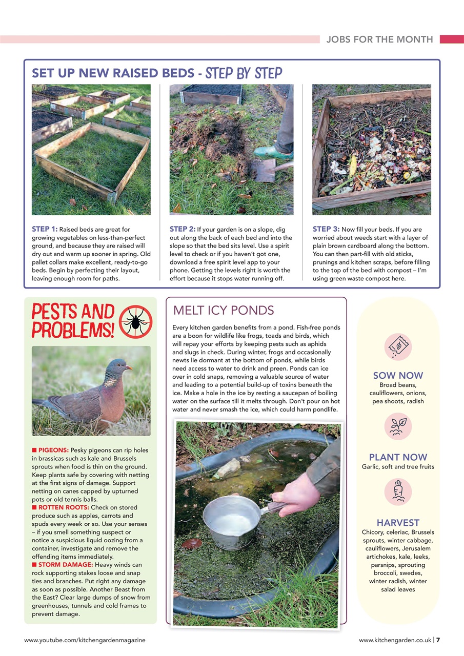 Kitchen Garden Magazine Preview Pages