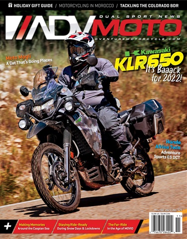 Adventure Motorcycle issue Nov/Dec 2021
