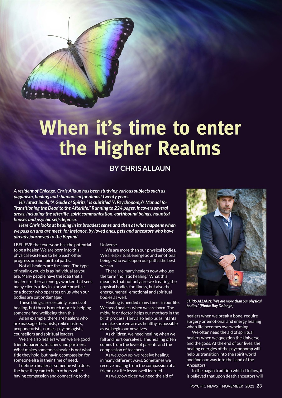 Psychic News Preview Pages