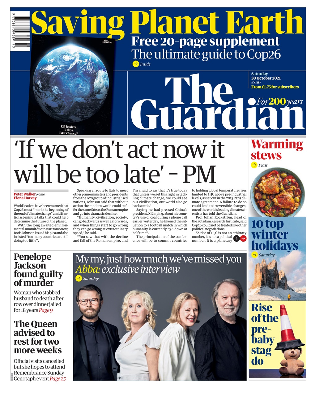The Guardian Newspaper Preview Pages