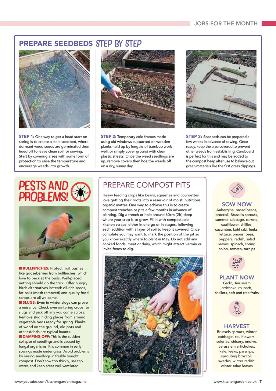 Kitchen Garden Magazine Preview Pages