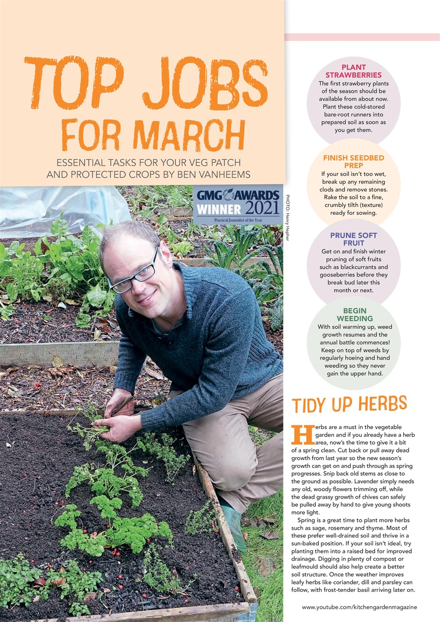 Kitchen Garden Magazine Preview Pages