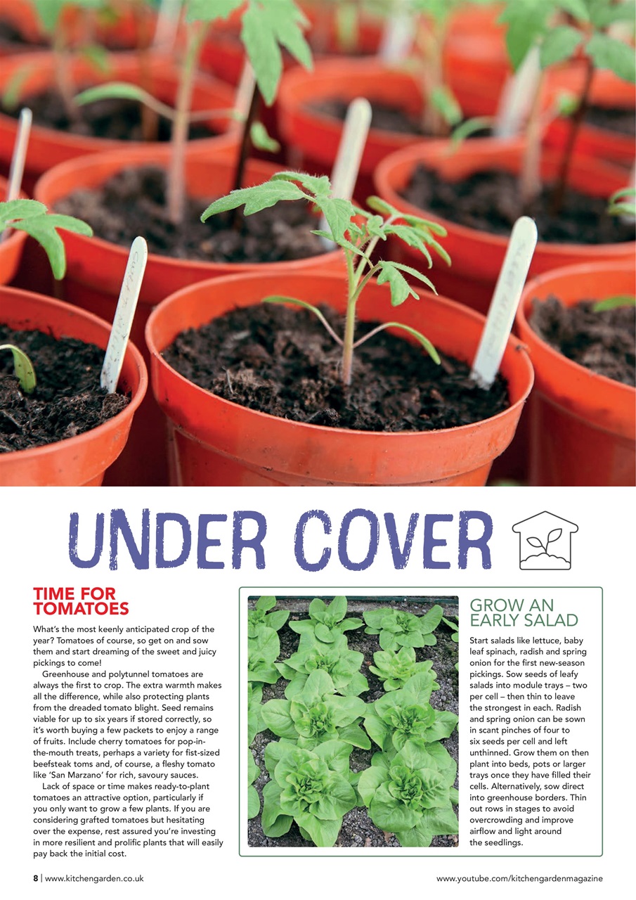 Kitchen Garden Magazine Preview Pages