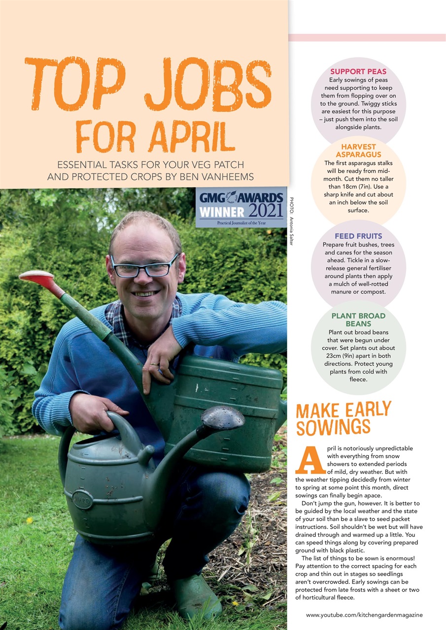 Kitchen Garden Magazine Preview Pages