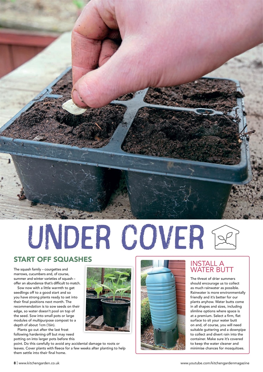Kitchen Garden Magazine Preview Pages
