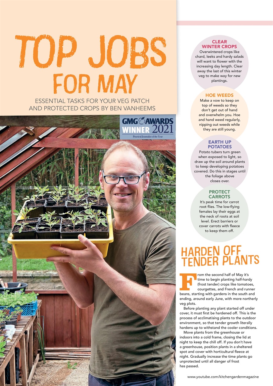Kitchen Garden Magazine Preview Pages