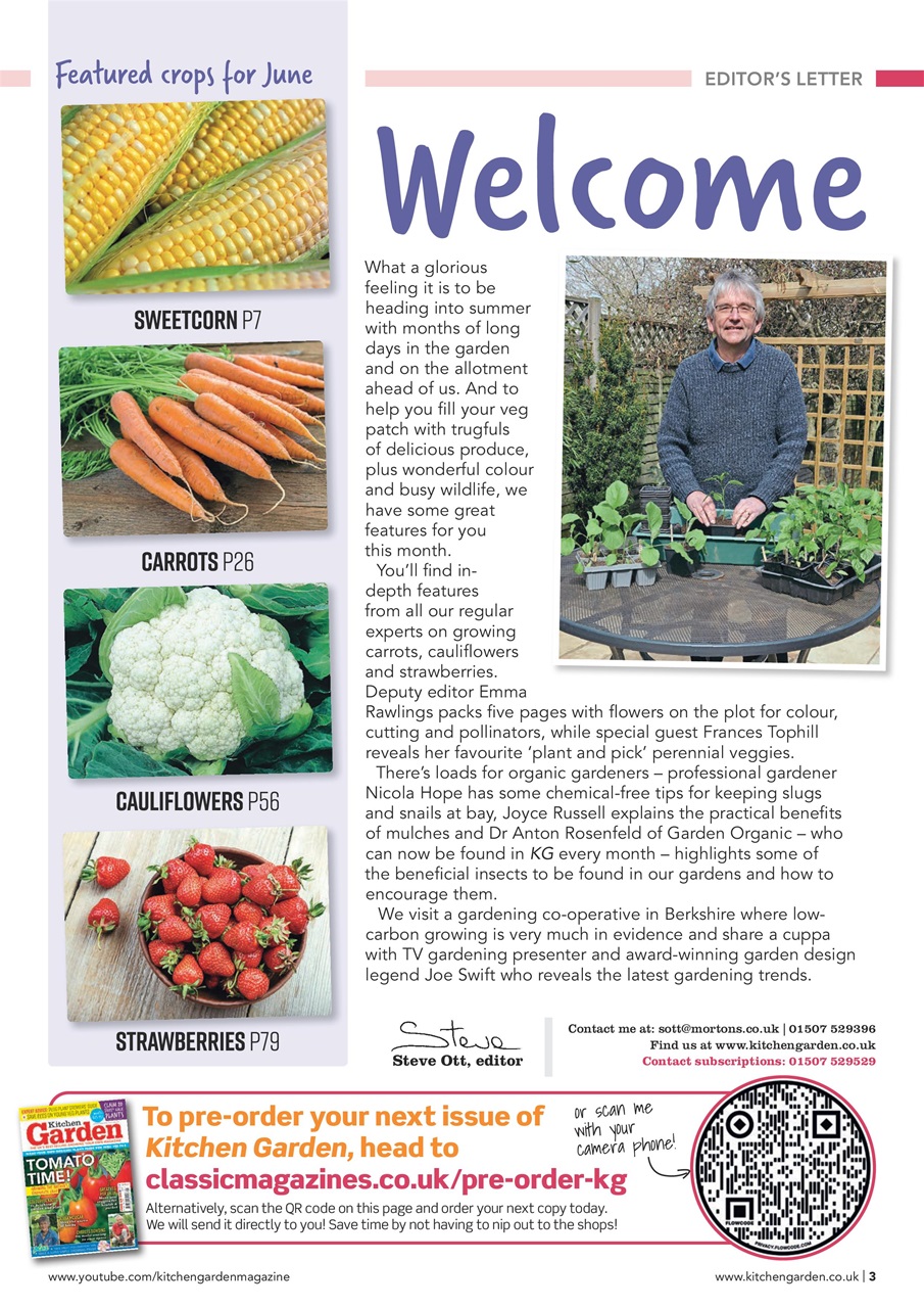 Kitchen Garden Magazine Preview Pages