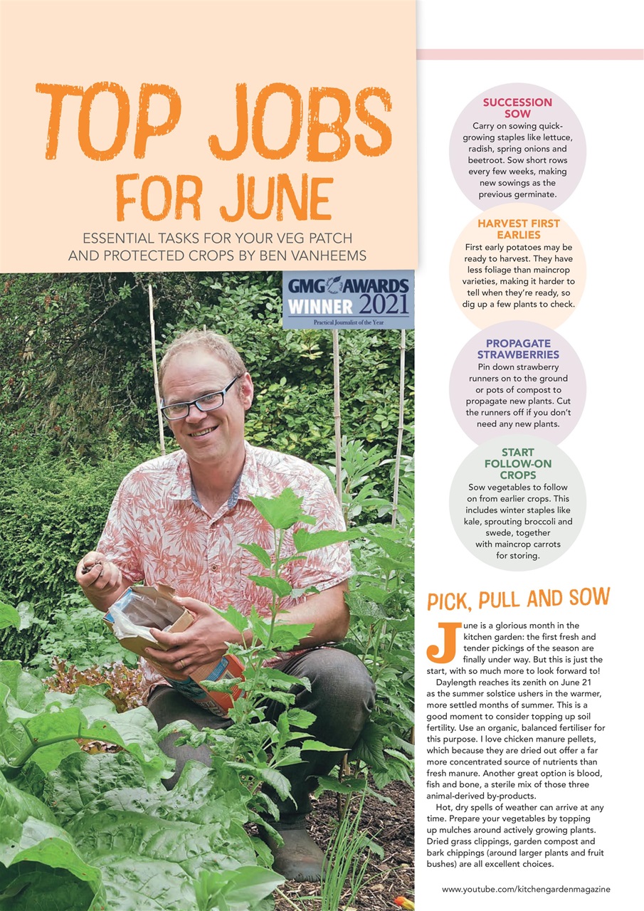 Kitchen Garden Magazine Preview Pages