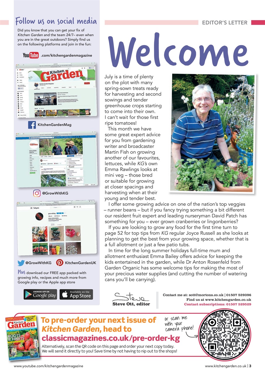 Kitchen Garden Magazine Preview Pages