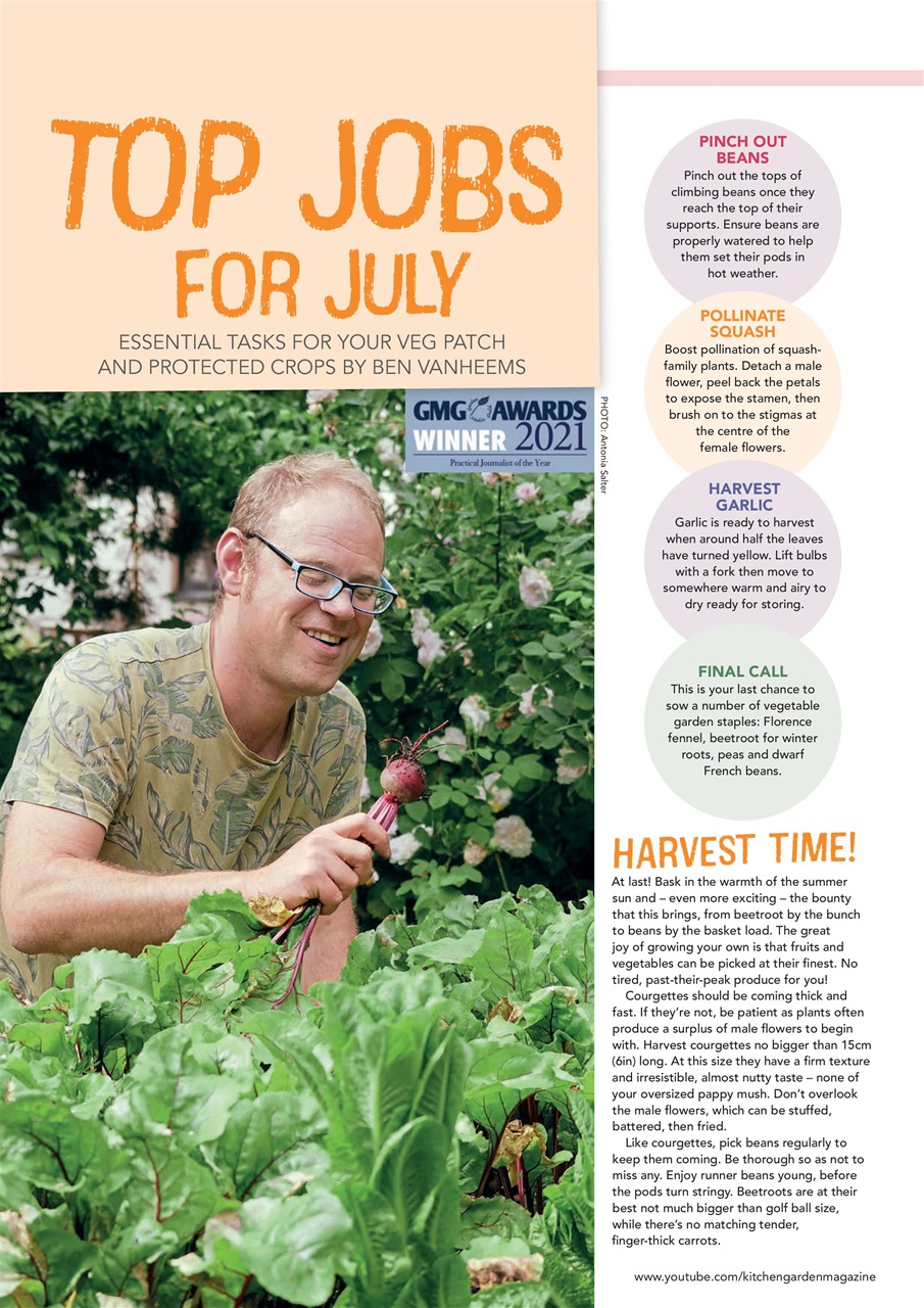 Kitchen Garden Magazine Preview Pages