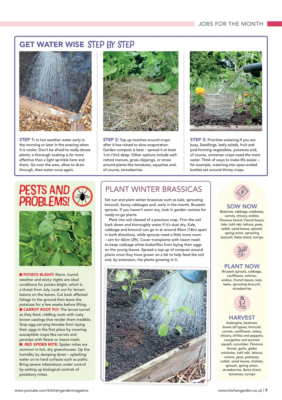 Kitchen Garden Magazine Preview Pages