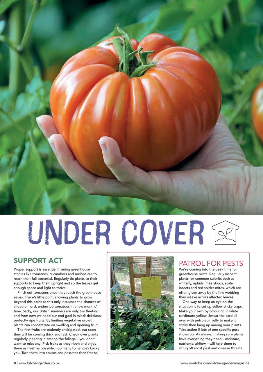 Kitchen Garden Magazine Preview Pages