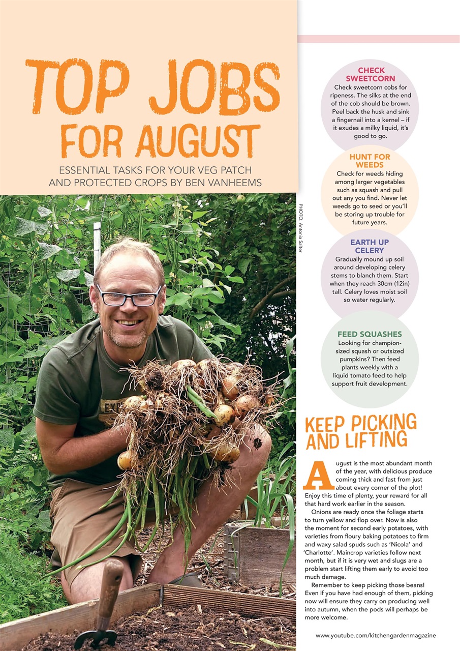 Kitchen Garden Magazine Preview Pages