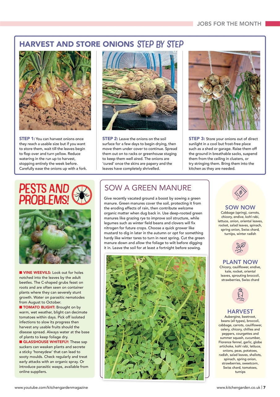 Kitchen Garden Magazine Preview Pages