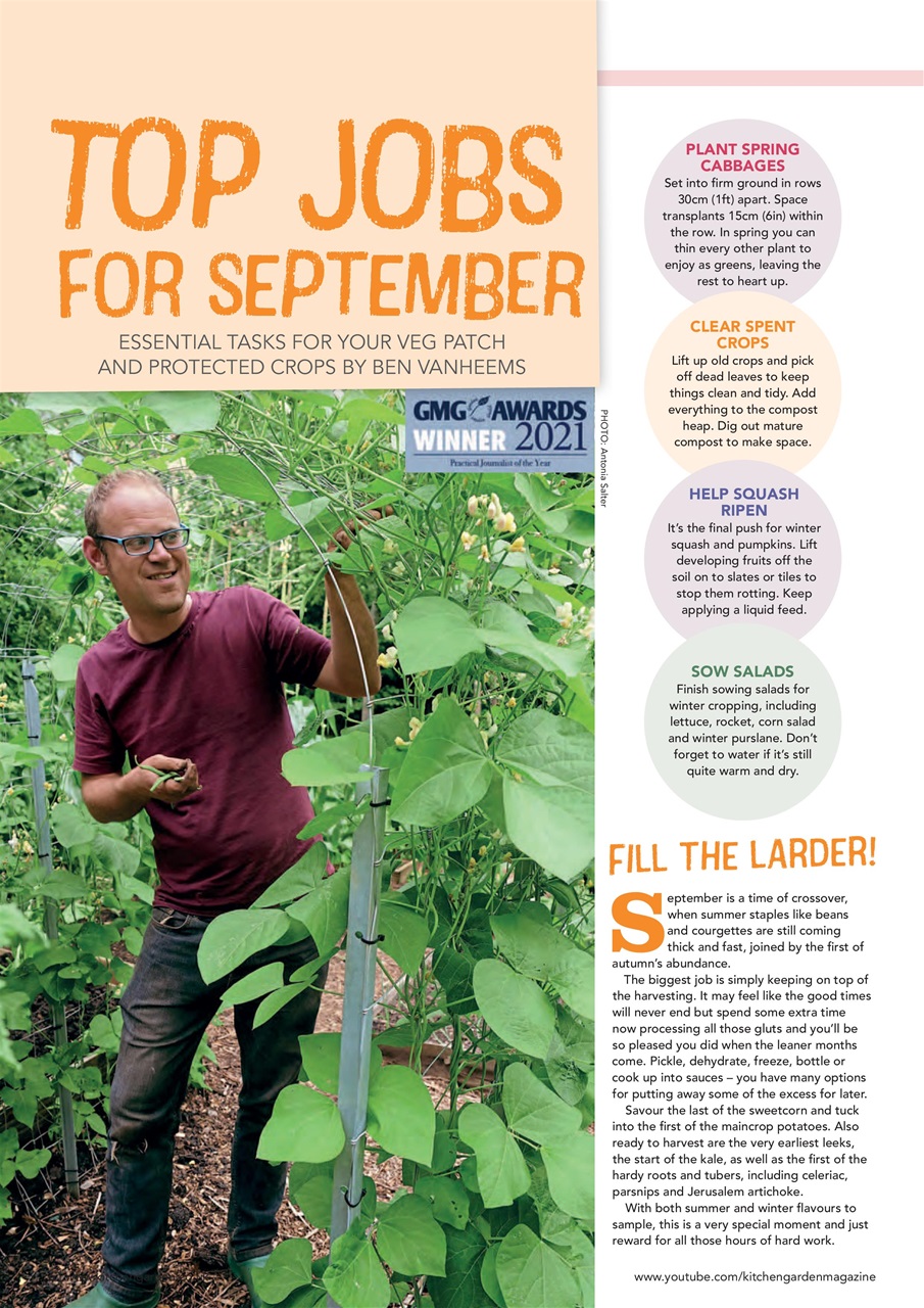Kitchen Garden Magazine Preview Pages