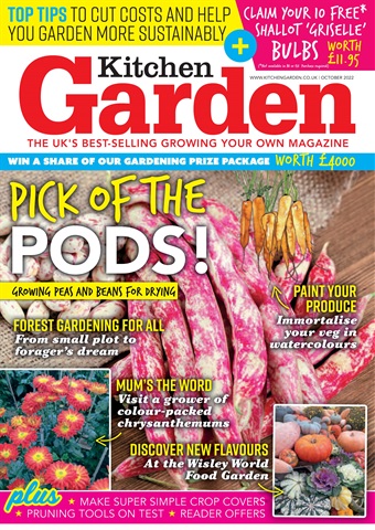 Kitchen Garden Magazine issue 301 - October 2022