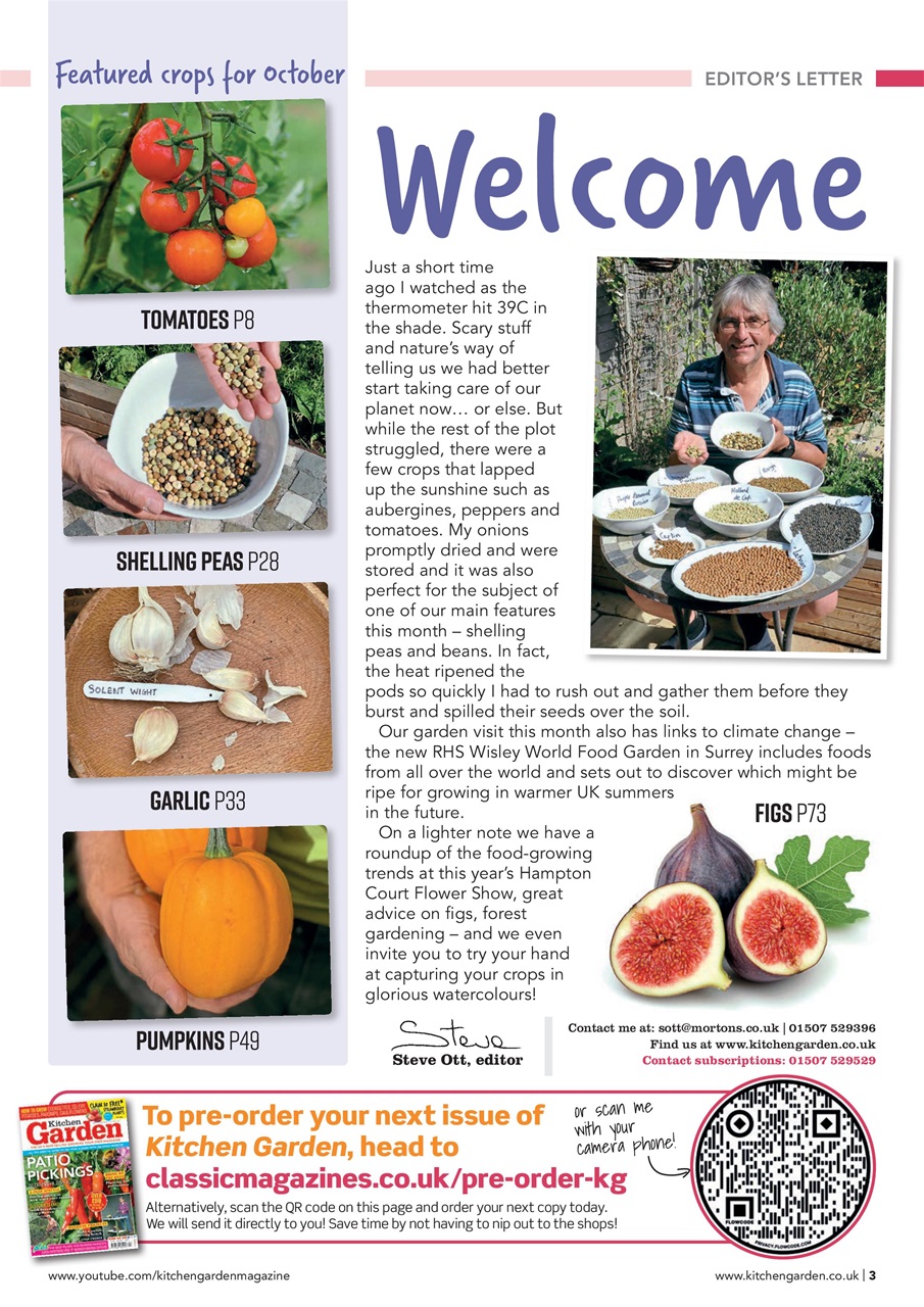 Kitchen Garden Magazine Preview Pages