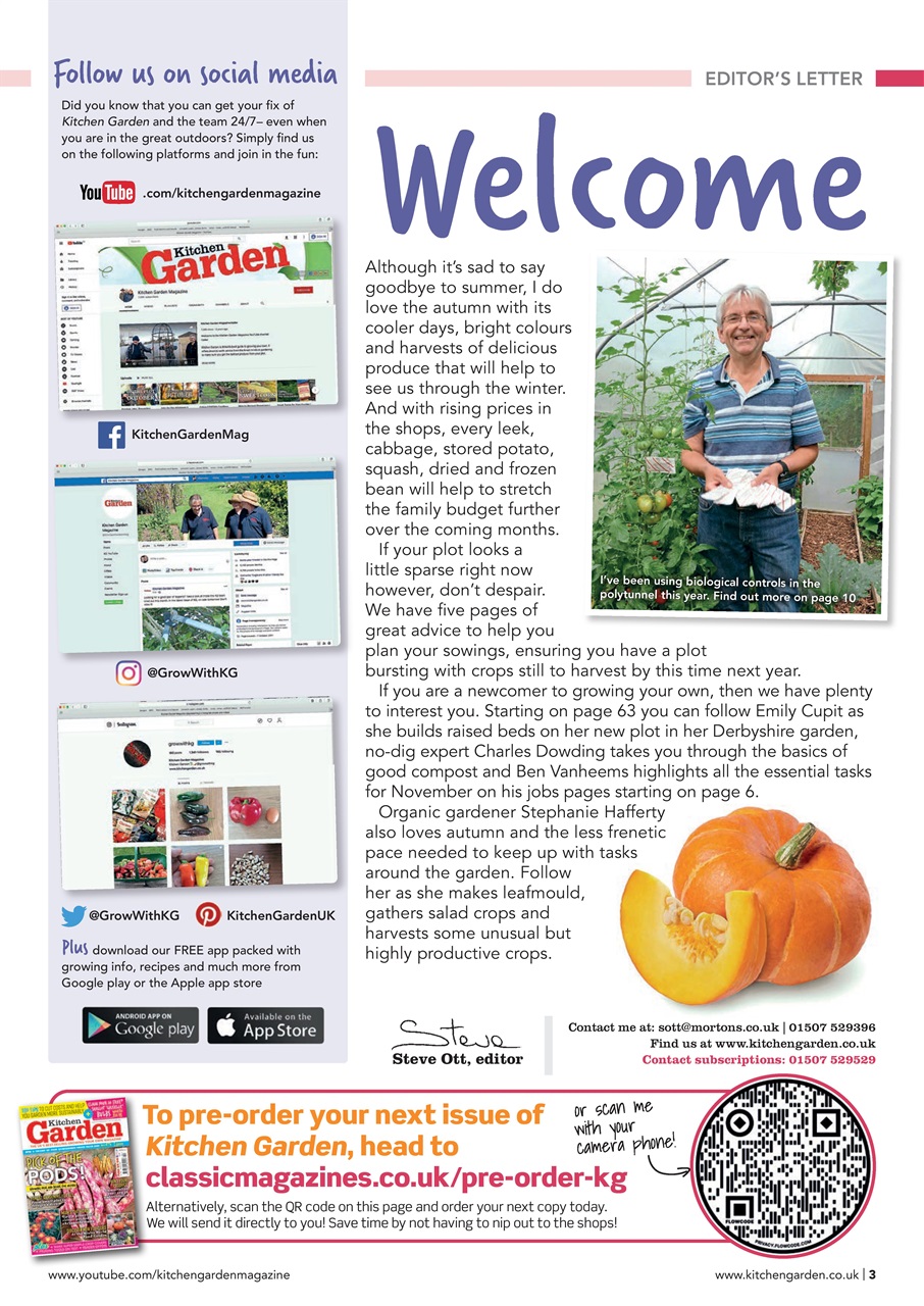 Kitchen Garden Magazine Preview Pages