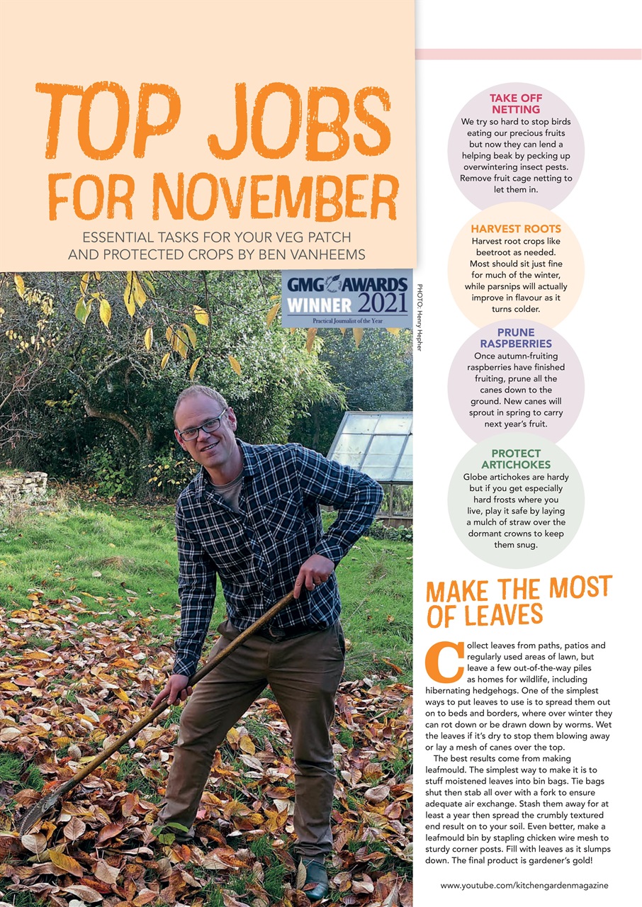 Kitchen Garden Magazine Preview Pages