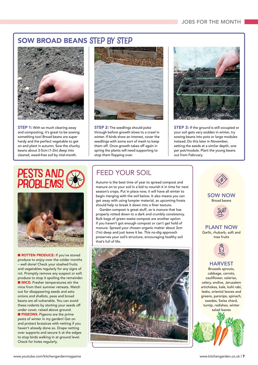 Kitchen Garden Magazine Preview Pages