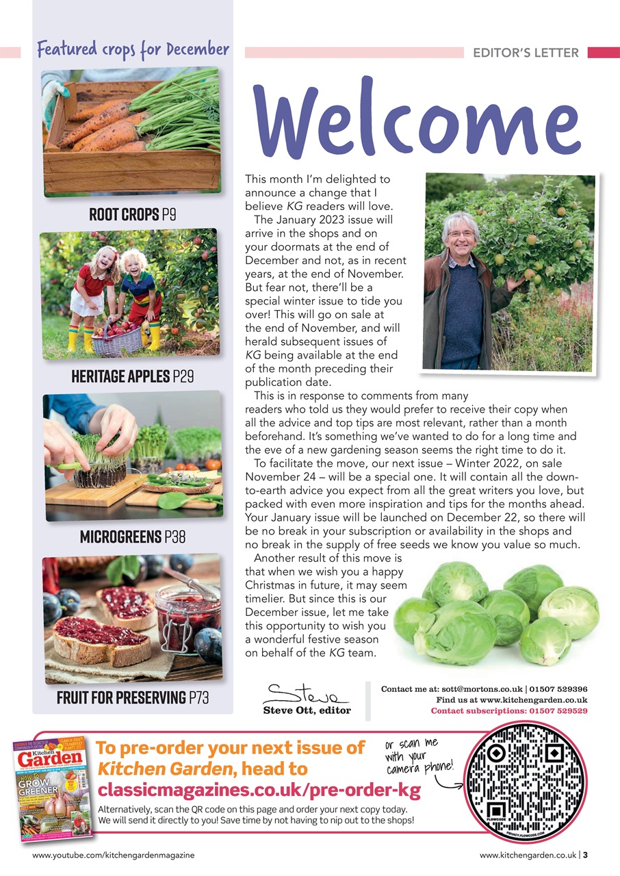 Kitchen Garden Magazine Preview Pages