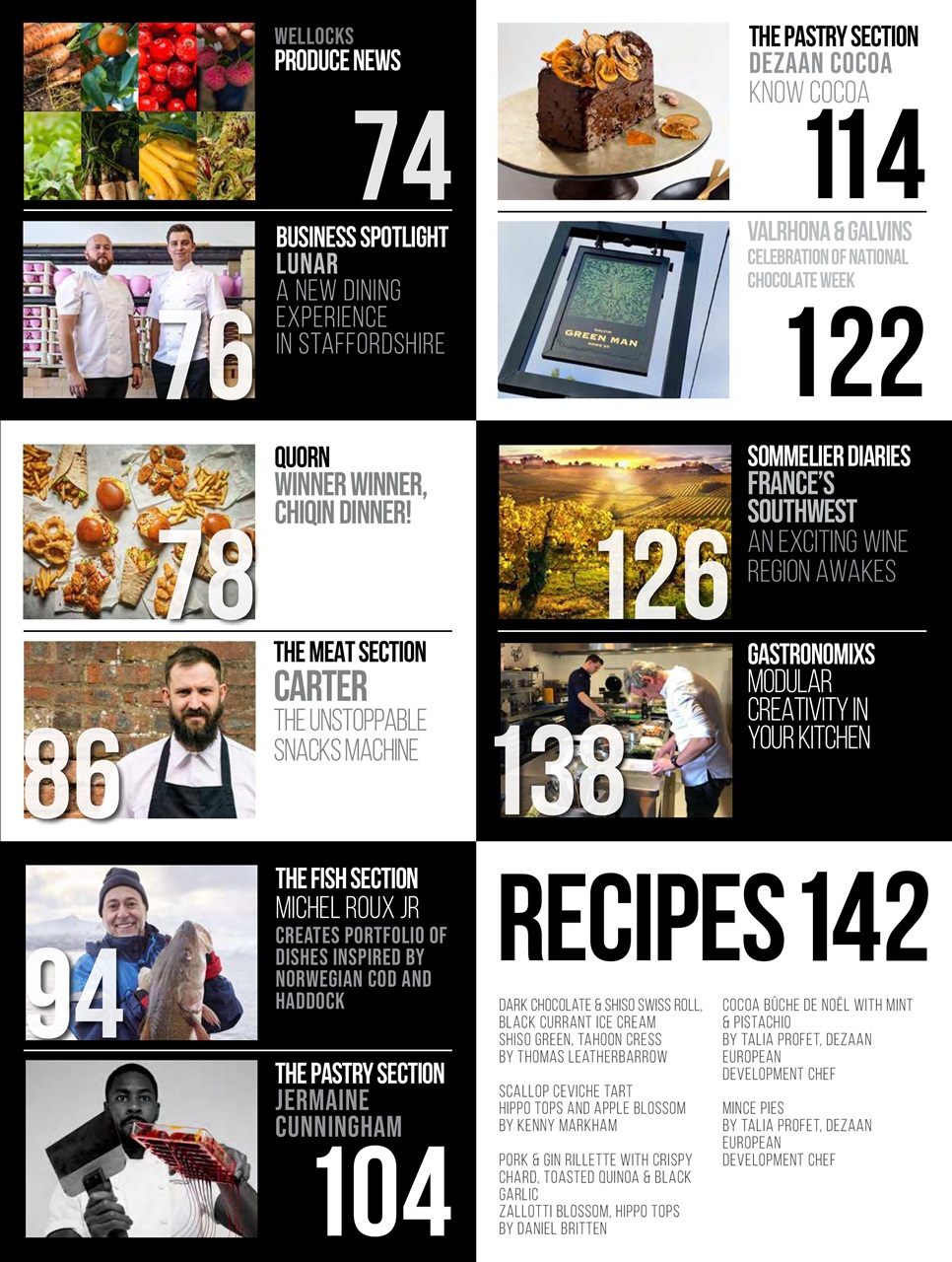 Chef & Restaurant Magazine Preview Pages