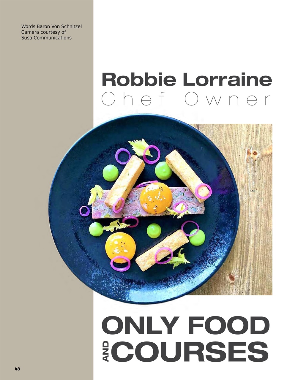 Chef & Restaurant Magazine Preview Pages