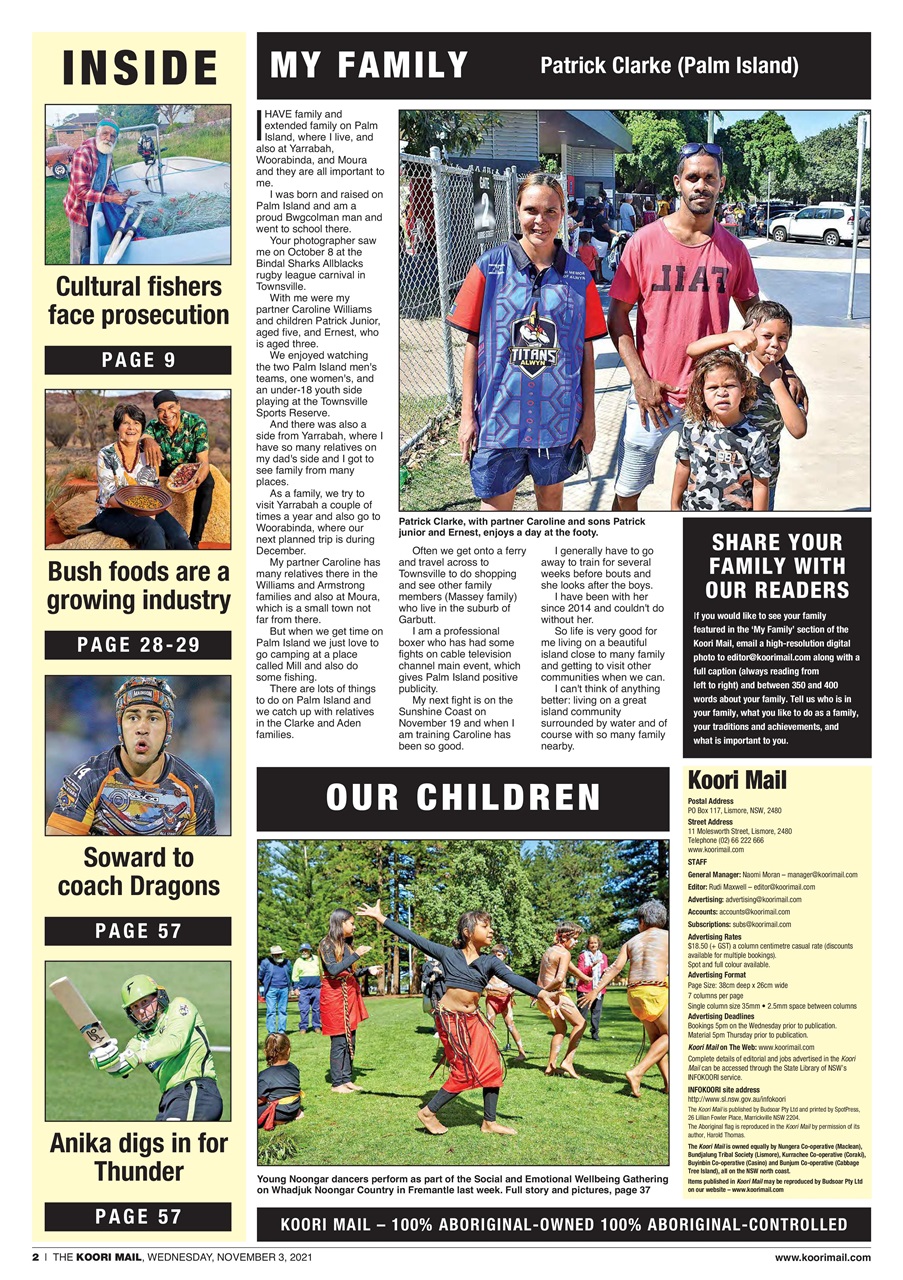 Koori Mail Preview Pages