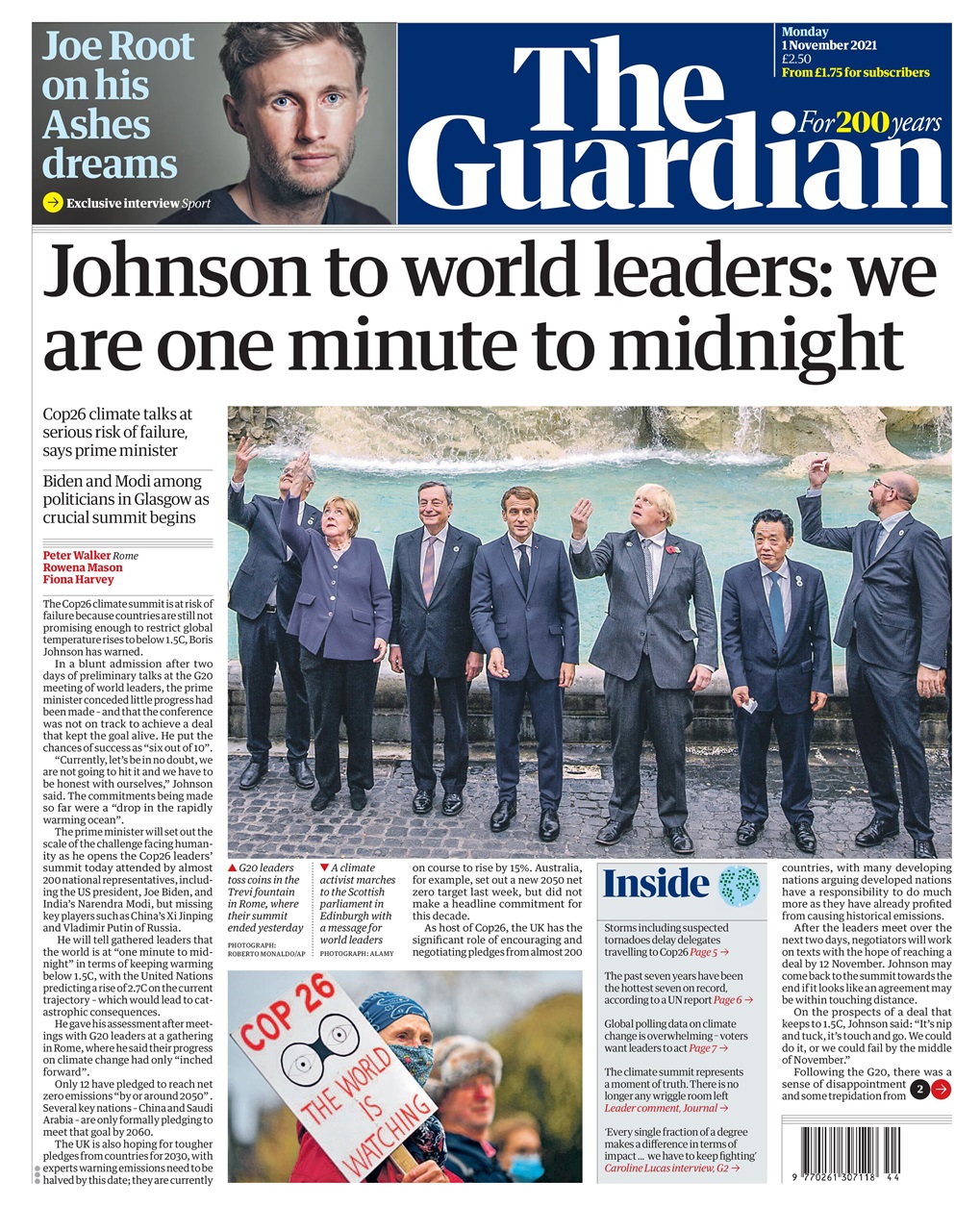 The Guardian Newspaper Preview Pages