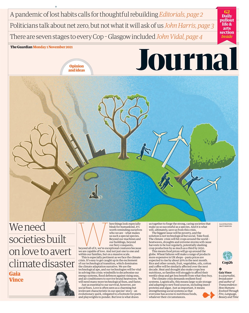 The Guardian Newspaper Preview Pages