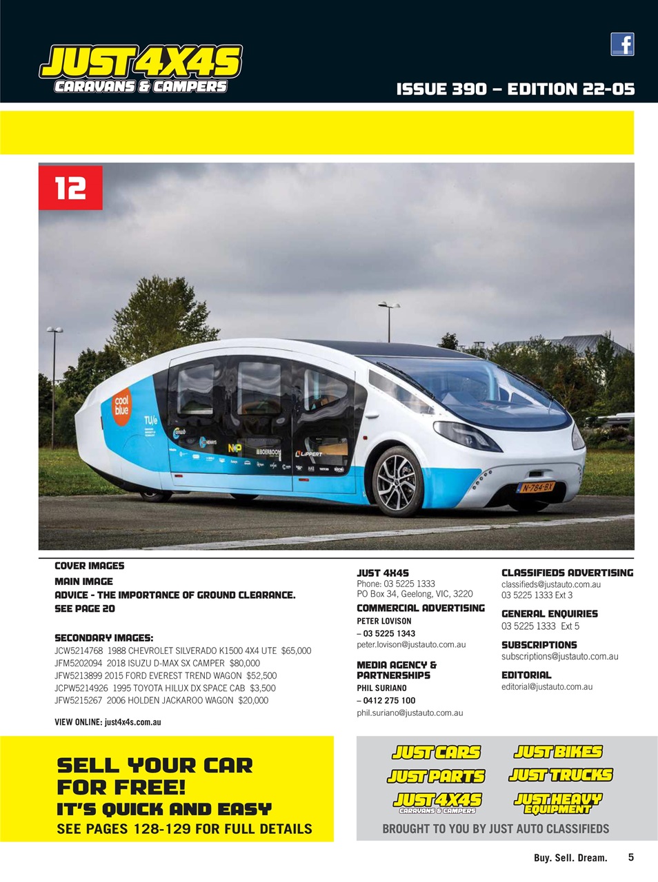 JUST 4X4S Preview Pages