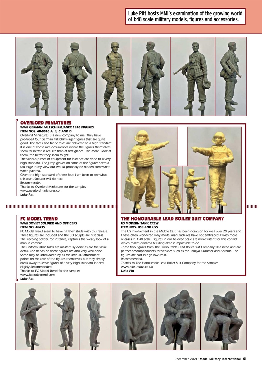 Model Military International Preview Pages