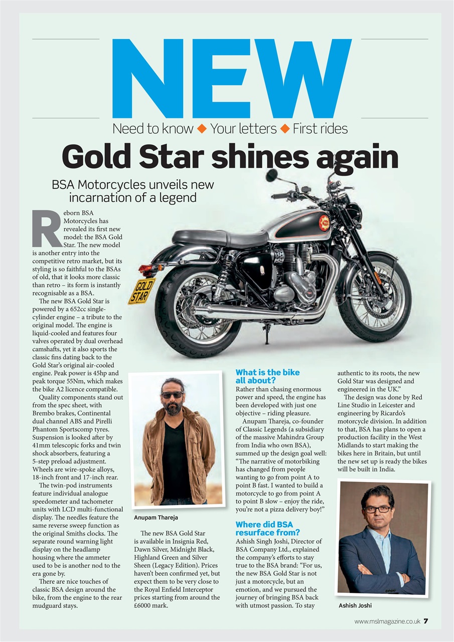 Motorcycle Sport & Leisure Preview Pages