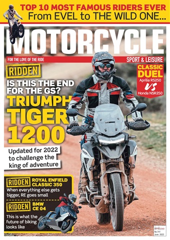 Motorcycle Sport & Leisure issue 741 - June 2022