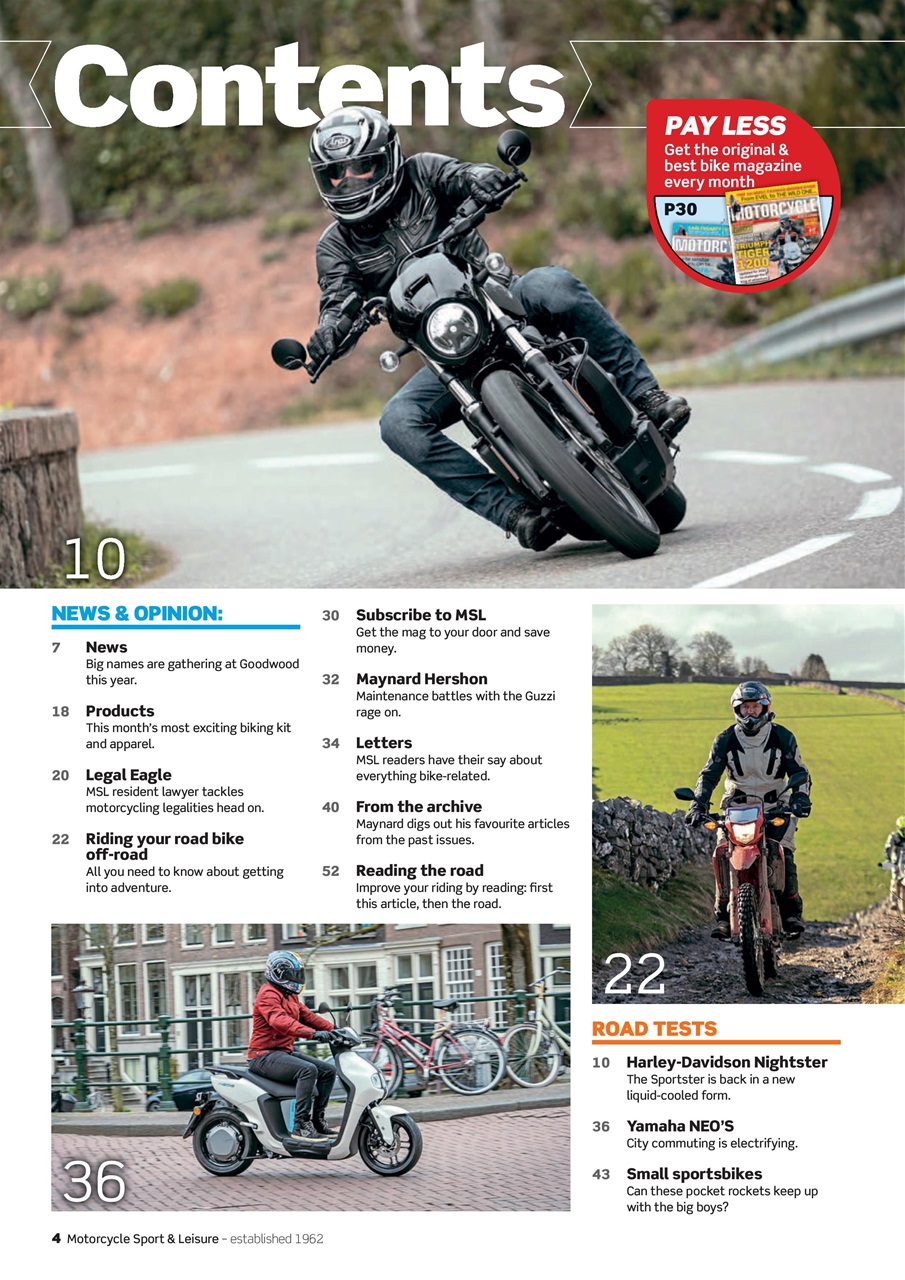 Motorcycle Sport & Leisure Preview Pages