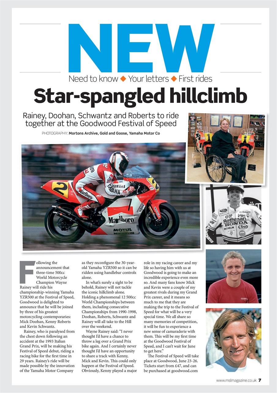 Motorcycle Sport & Leisure Preview Pages