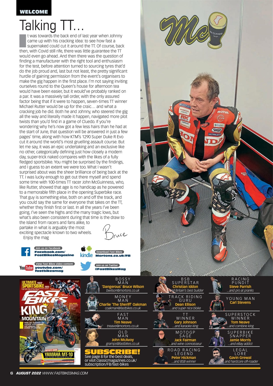 Fast Bikes Preview Pages