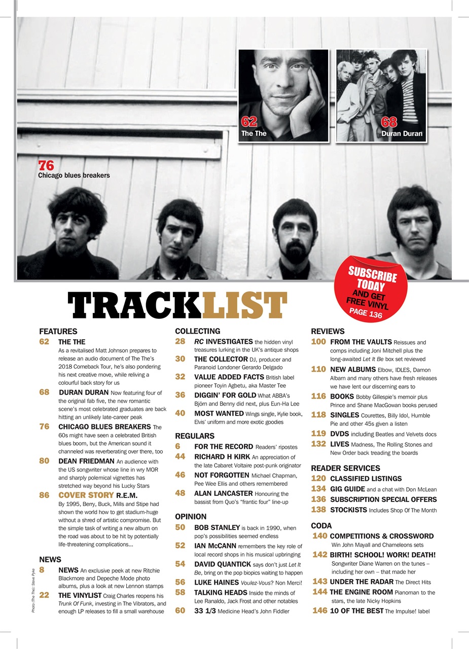 Record Collector Preview Pages